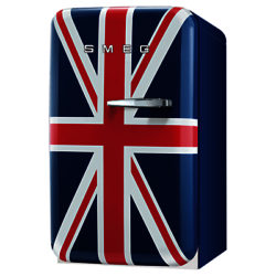 Smeg FAB5LUJ1 50's Style Minibar Cooler Fridge, 40.4cm Wide, Union Jack